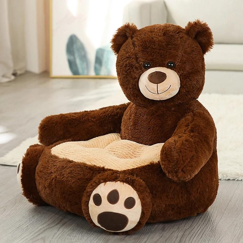 Panda Sofa Plush Toy Cute Duck Unicorn Children′s Sofa Seat