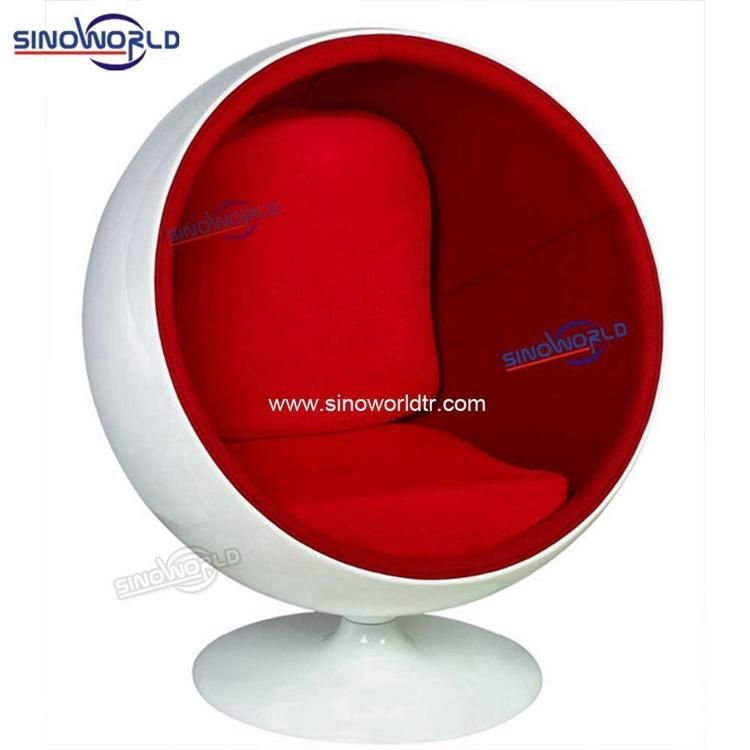 Retro Aluminum Replica Arne Jacobsen Eero Aarnio Egg Pod Chair