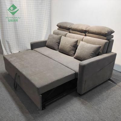 Living Room Functional Fabric Sleeping Sofa Bed Folding Sofa Bed