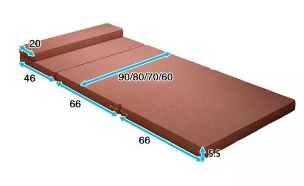 4 Folding Office Lunch Break Foam Mattress Can Be Customized as Request