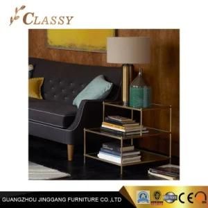 Quality Modern Glass Side Table with 2 Layers