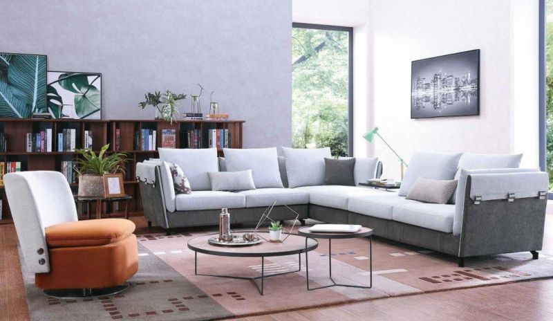 Guangdong Top Wholesales Section L Shape Sofa