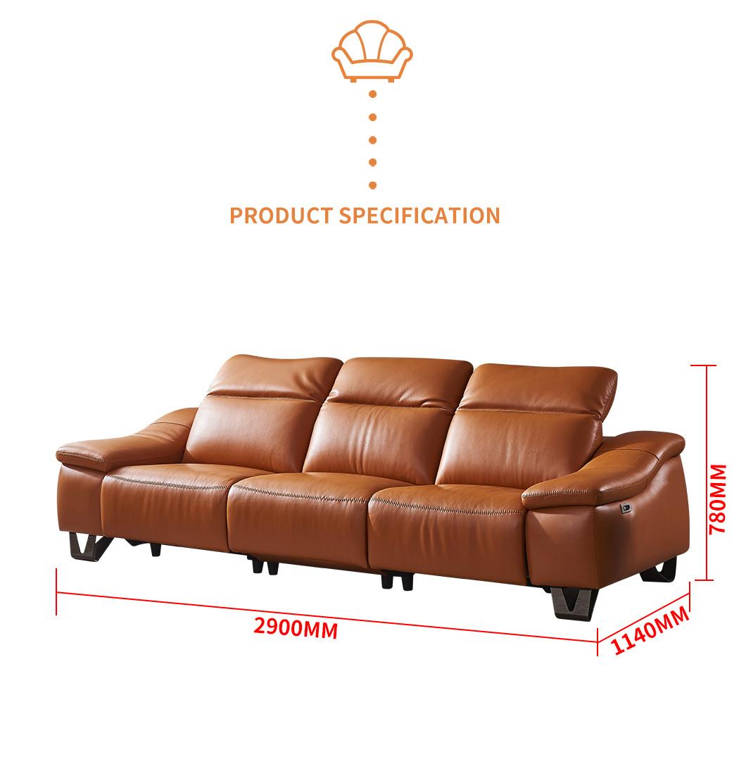 China Suppliers Modern Functional Luxury Recliner Sofa
