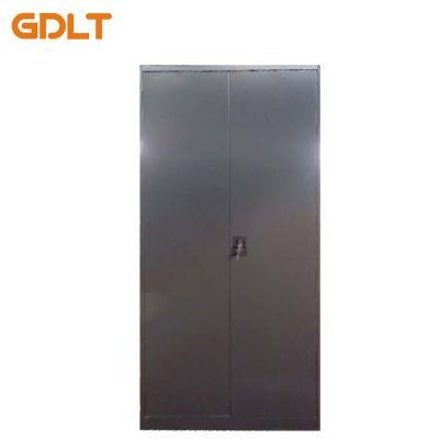 Steel Struction Double Doors Metal Filling Storage Cabinet Black Metal Storage Cabinet