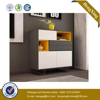Wooden Melamine Living Room Furniture Bookcase Shoes Rack Storage Side Table Cabinets