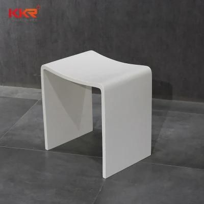 Modern Design Solid Surface Bathroom Shower Stool