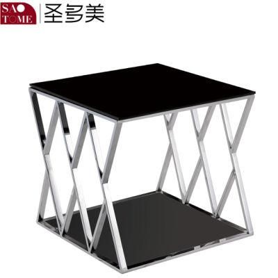 Modern Popular Simple Living Room Furniture Stainless Steel End Table