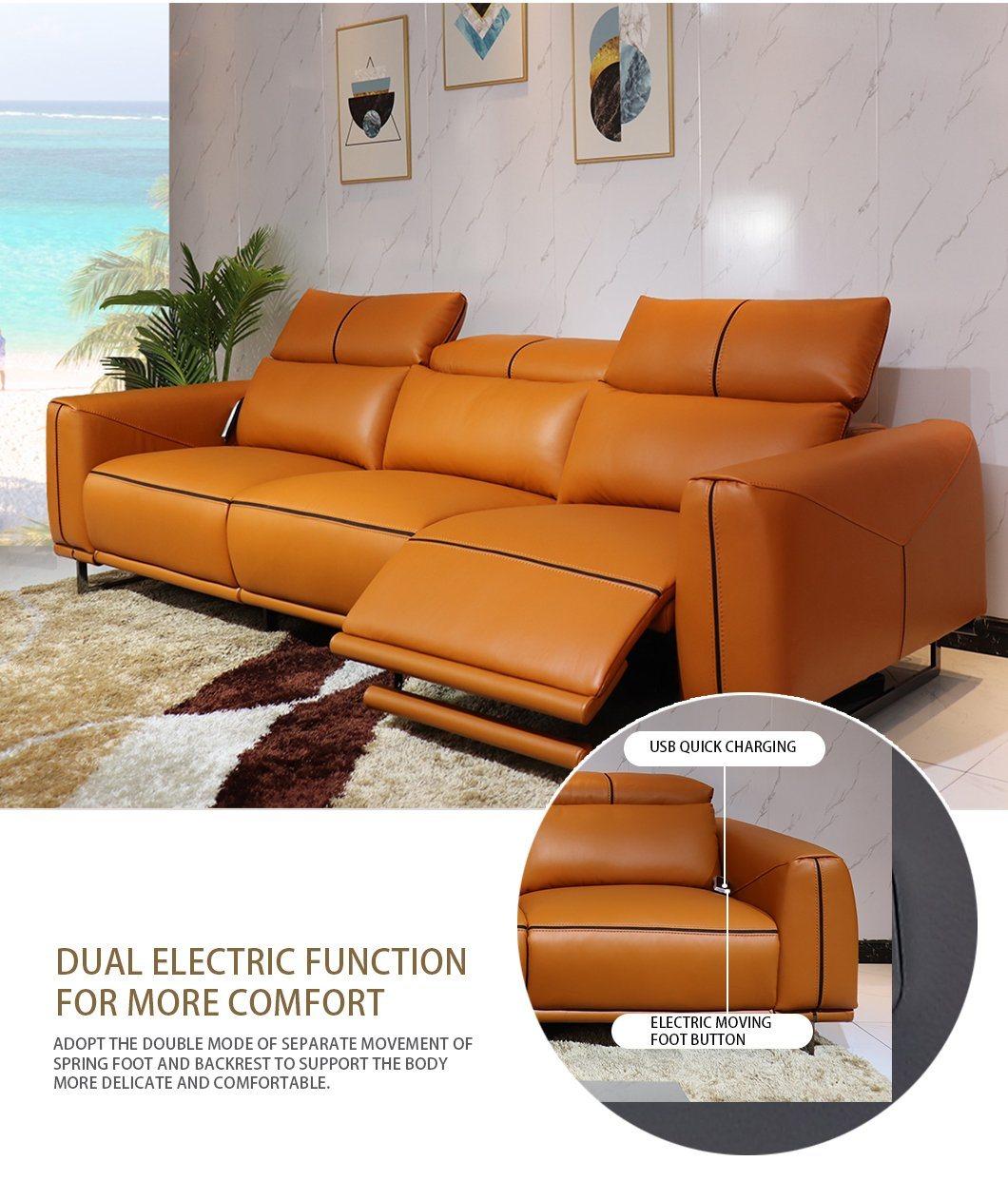 New Arrived Ear of Aesthetic Modern Functional Recliner Sofa