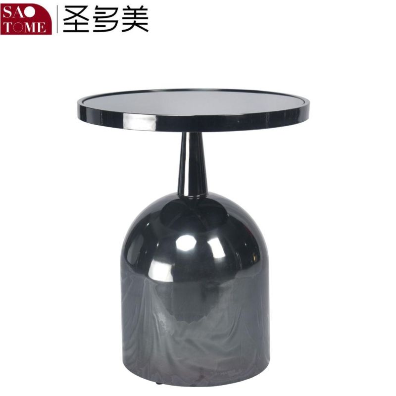 Household Round Metal Frame End Table