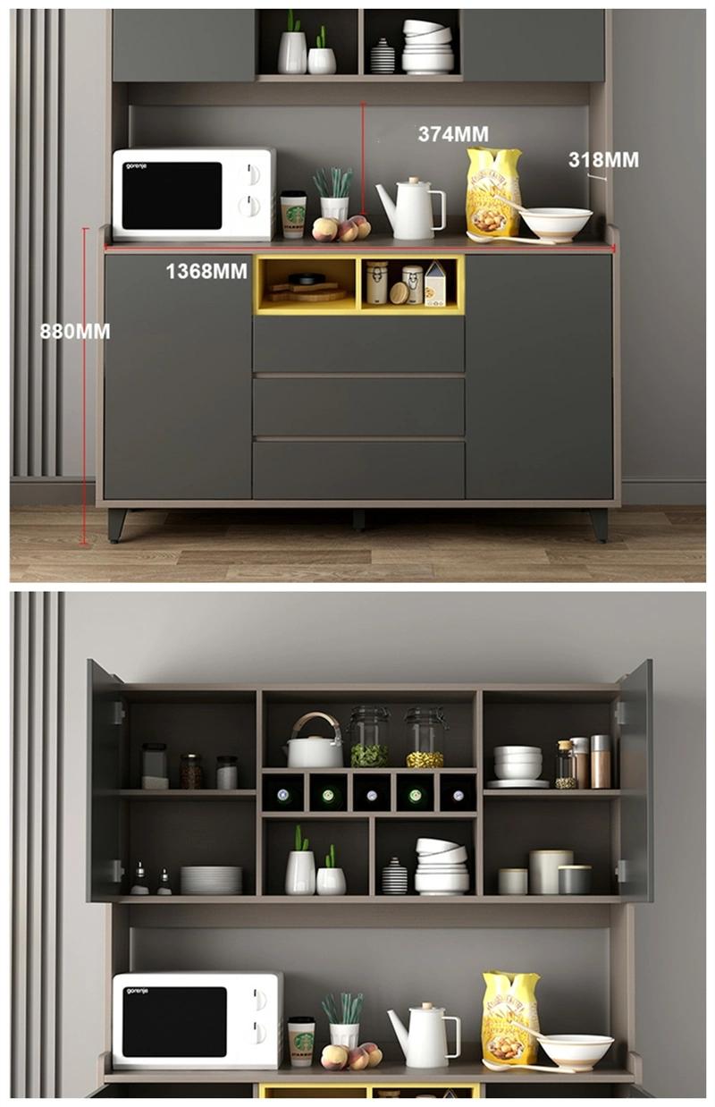 Simple Modern Luxury Wooden Living Room Furniture Set Locker Storage Bedroom Bucket Filing Cabinets Self Bookcase Side Table