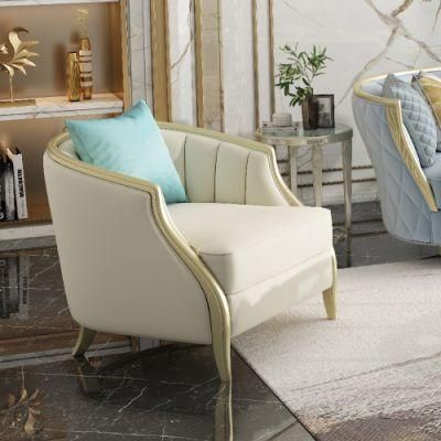 Home Furniture American 1+2+3 Settee Recliner Leather Luxury Fabric Sofa with High Quality