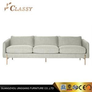 Brushed Brass Legs Living Room Sofa Leisure Sofa