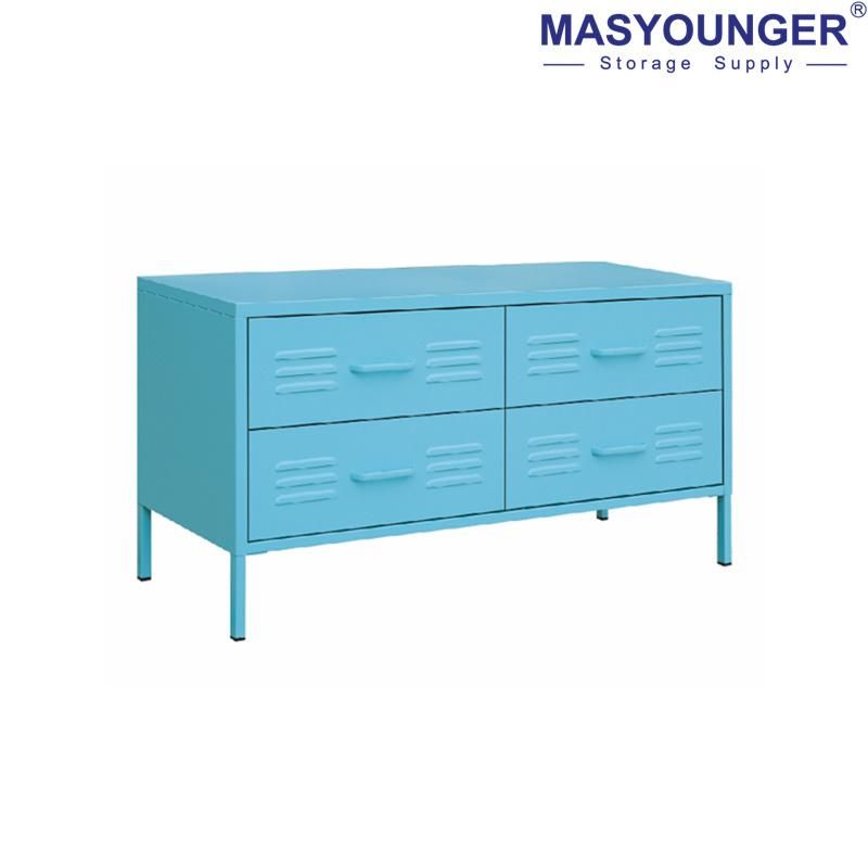 Modern Design Industyle Style Metal Home TV Stand Cabinet