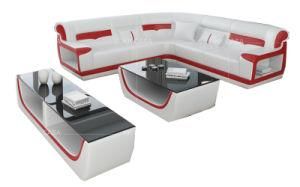Home Luxury Modern Sectional Sofa Genuine Leather Corner Sofa