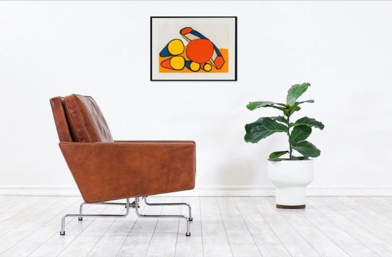 Pk31 Leather Armchair in Vintage Leather