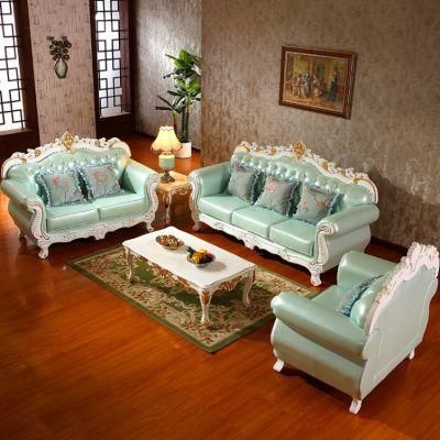 Factory Wholesale Living Room Leather Sofa for Home Furniture