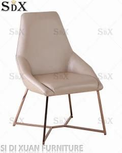 Modern Simple Home Living Room Furniture Leisure Lounge Chair Stainless Steel Relax Chair