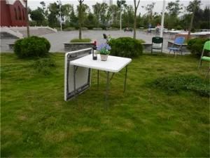 87cm outdoor Furniture of Plastic Folding Table for Part Use