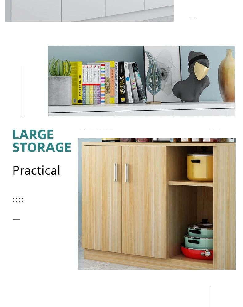 Wooden Wholesale Bedroom Furniture High Quality Lockable 3-Door Wardrobe with 3 Drawers