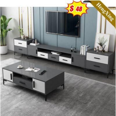 Simple Design Plywood Veneer Furniture Wholesale Furniture Table with TV Stand Set Cabinet