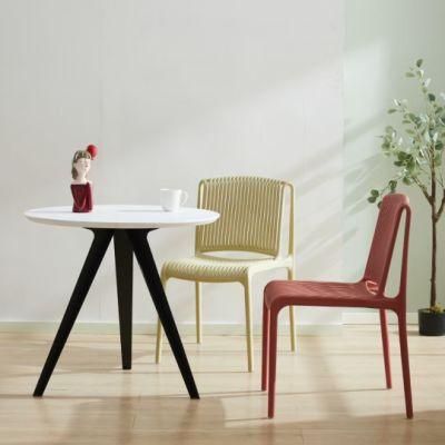 Simple Style Coffee Restaurant Living Room Seat with Various Color Stripes