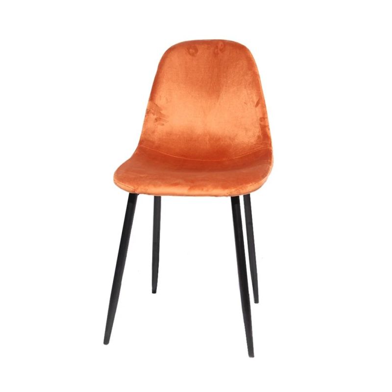 Flannel Restaurant Office Coffee Furniture European Dining Chair