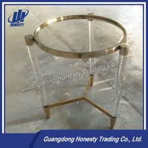 Ysjt-01 Special Acrylic Transparent Glass Coffee Table