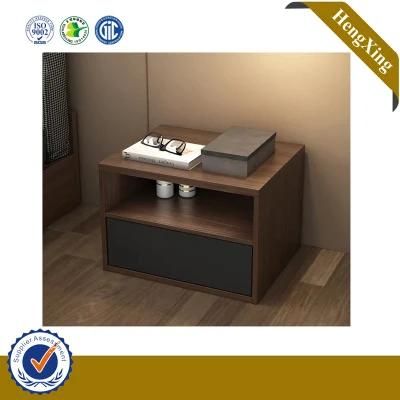 Wooden Bedroom Furniture Bed Beside Drawer Wood Small White Corner Storage Cabinet with Drawers