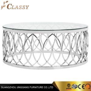 Luxury Furniture Glass Coffee Table for Hospitality