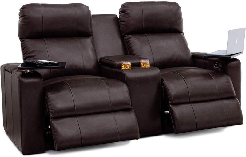 Jky Furniture High Ajustable Leather Home Theater Power Recliner Sofa Set with Customerization Functions