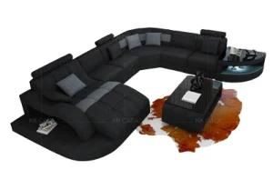 Factory Wholesale Couch Living Room Sofa Furniture Modern Nordic Style Fabric Sofa Set 7 Seater Leisure Corner Sofa