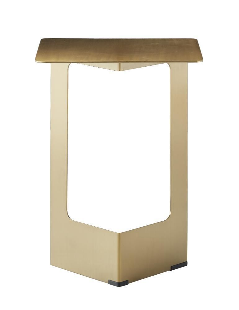 CT550 Metal Side Table, Stainless Steel Side Table, Italian Design Coffee Table, Living Room Set in Home and Commercial Hotel Customization