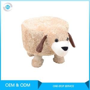 Wooden Animal Foot Stool Ottoman