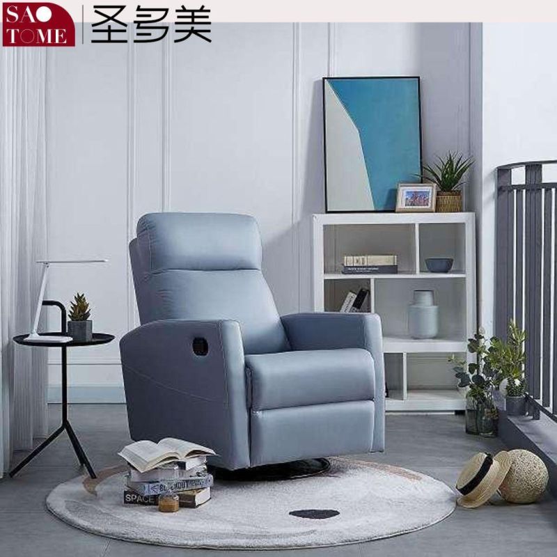 Smart Home Double Armrest Anti-Fouling Technology Cloth Retractable Single Function Sofa