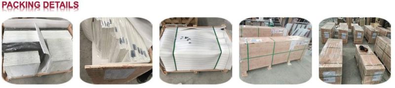 Chinese Natural Stone Granite/Quartzite Countertops Calacatta Oro White Marble Round Table Tops for Hotel Guest Room Furniture Decor