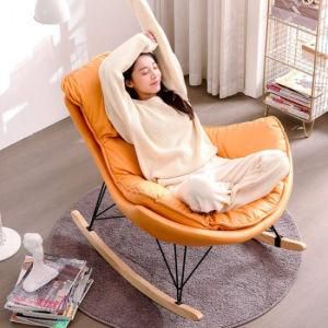 Rocking Chairs with High Resiliency Cushions Newly Designed Soft Chaise Lounges Living Room Sofas
