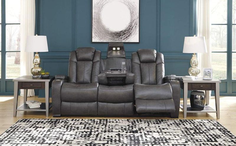 Jky Furniture Modern Design Luxury Leather Home Theater Power Recliner Sofa Set with Customerization Functions