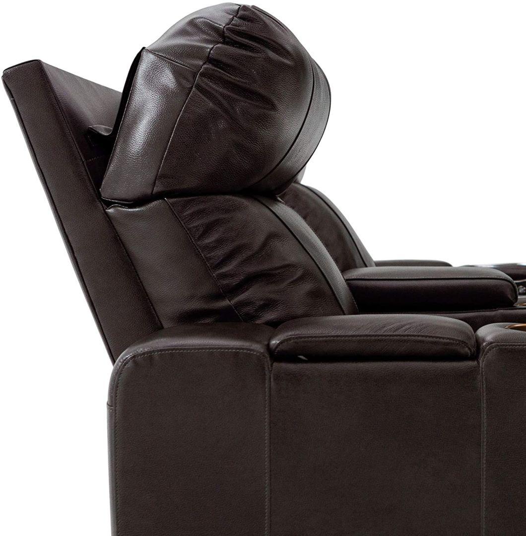Jky Furniture High Ajustable Leather Home Theater Power Recliner Sofa Set with Customerization Functions