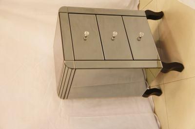 HS Glass High Quality Wooden Furniture Small Chest of Drawers