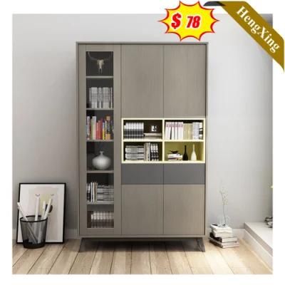 Nordic Style Modern Wooden China Factory Grey Color Living Room Office Furniture Storage Drawers File Shoes Cabinet