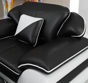 Living Room Sofa Specific Use and Fabric Material 123 Shape Sofa