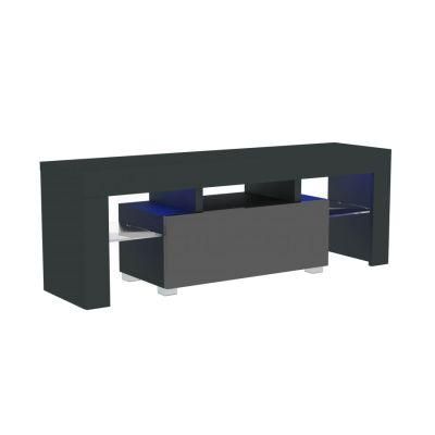 LED Wooden TV Stand Table for Living Room