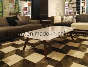 Wooden Frame Marble Top Coffee Table (T-98)