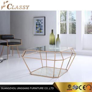 Modrest Ember Glass Coffee Table