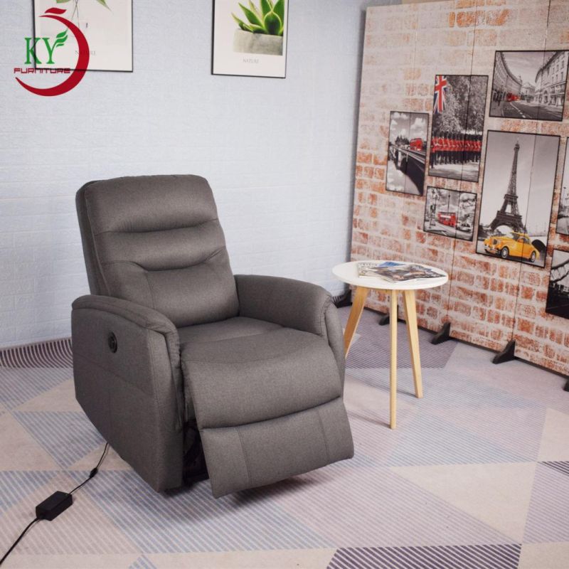 Jky Furniture Color Optional Leather Power Recliner Chair with Massage Functions for Living Room