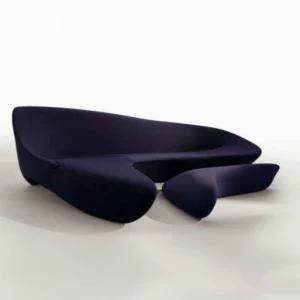 Y163 Moon Shaped Love Seats Luxury Furnitures Sofas Set Design