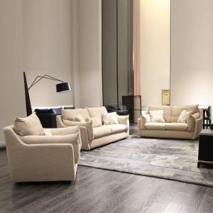 Beige 321 Fabric Sofa for Living Room Furniture