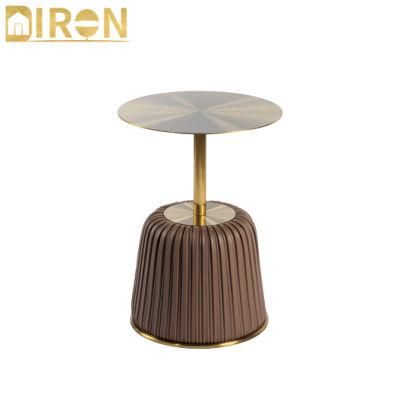 Chinese Wholesale Competitive Price Side Table Indoor Stainless Steel Furniture Side Table