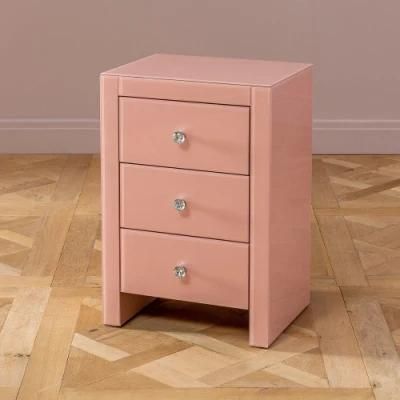Simple Style HS Glass Excellent Workmanship Mirror Bedside Cabinets