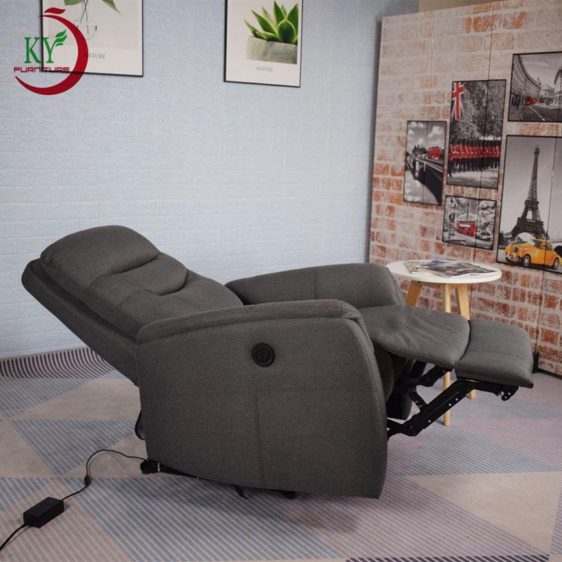 Jky Furniture Color Optional Leather Power Recliner Chair with Massage Functions for Living Room